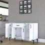 Hanah Home Gabinete Multipropósito Blanco JE136 - 3144